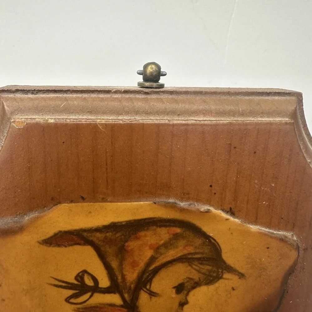 Vintage‎ Hummel Goebel Wood Plaque Wall Hanging Wood '79